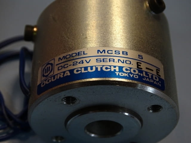 Електромагнитна спирачка OGURA MCSB 5 Electromagnetic Brake 24VDC - снимка 3