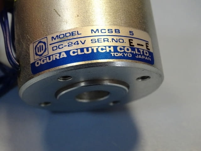 Електромагнитна спирачка OGURA MCSB 5 Electromagnetic Brake 24VDC - снимка 7