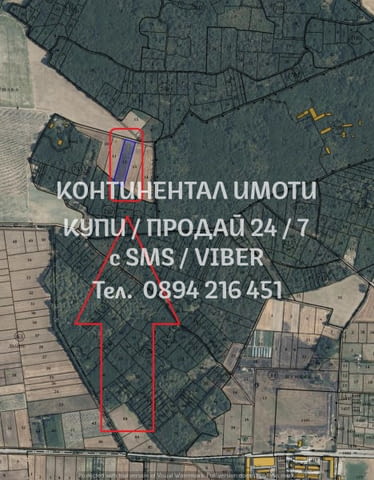 Код 62851. Нива 5550м2, кат. 5-та със сондаж за поливане. Намира се между помпената станция и поделе - снимка 2