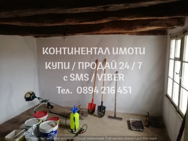 Кодг 62666. Двуетажна тухлена къща 70м2 с двор 700м2 .Къщата е с ремонт на покрив, както и етажът ве - снимка 9