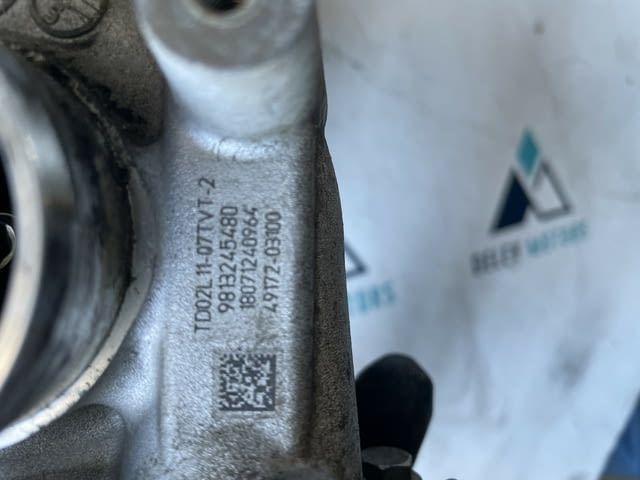 9813245480, 49172-03100 турбо компресор turbo от Peugeot, Пежо 301 1.5 BliueHDi, 102 кс., 6 ск. - снимка 5