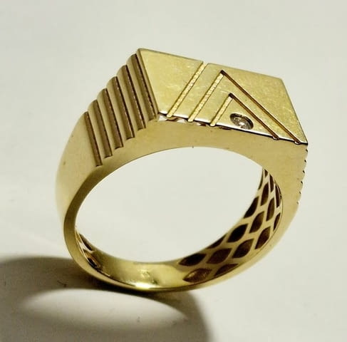 Нов Златен пръстен-3.77гр. Gold, Men's, Warranty - No - city of Gorna Oriahovica | Rings - снимка 1