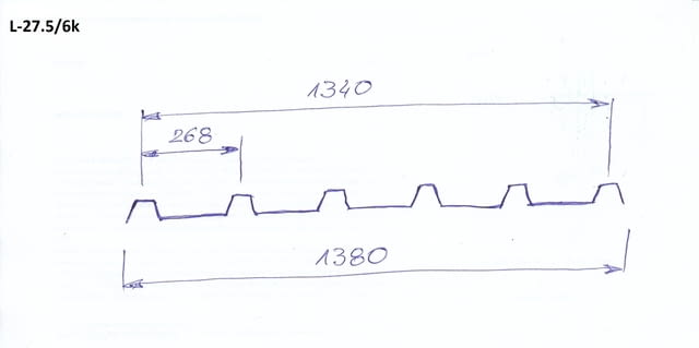 Преоценена покривна ламарина TR20x268-1340 с дължина 3м, град София | Строителни Материали - снимка 7