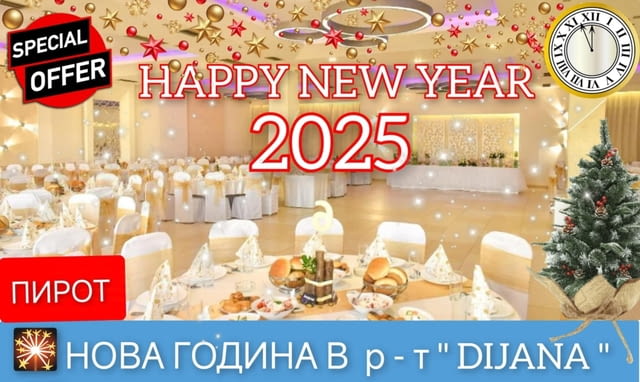 Нова Година в Пирот в ресторант Диана New Years Eve, Abroad, Autobus - city of Sofia | Holiday Offers - снимка 1