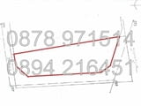 КОД 23172 Парцел 1520м2 /реални 890м2/ в новата регулация на града зад стадиона. Наоколо не е застр