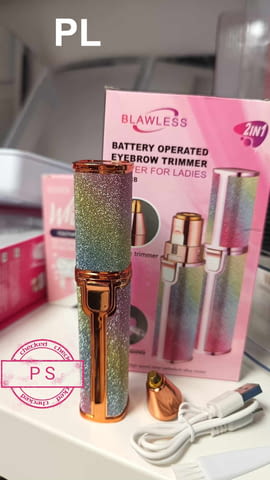 Тример за лице и вежди Blawless 2в1 с USB кабел - град София | Козметика - снимка 3