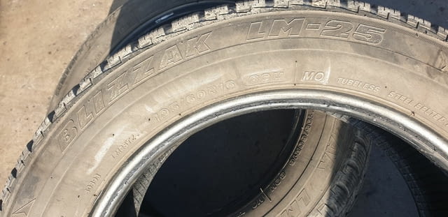 Зимни гуми BRIDGESTONE Blizzak - 195/60/16 Автомобили, Гуми, BridgeStone - град Хасково | Гуми / Джанти - снимка 3