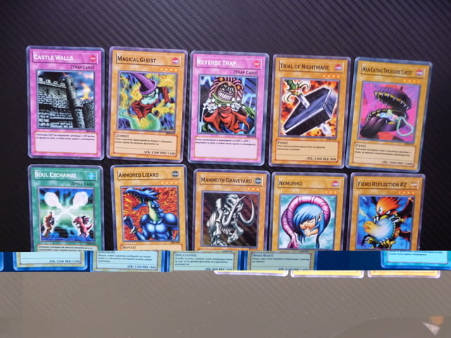 24 Yu Gi Oh карти за игра или колекция Ю ги О 10 бр. фенове страшния замък - снимка 1