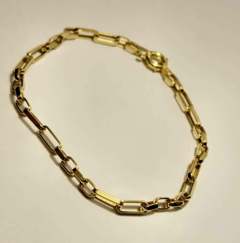 Златна гривна-2.36гр. Gold, Unisex, Certificate - Yes - city of Gorna Oriahovica | Bracelets - снимка 1