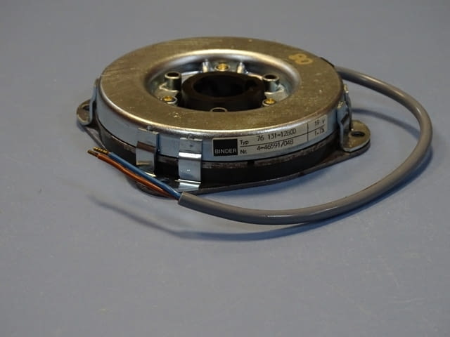 Електромагнитна спирачка Binder 76 131-12B00 Electromagnetic Brake 19V, 1.73A - снимка 1