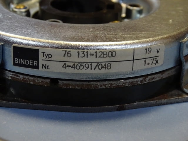 Електромагнитна спирачка Binder 76 131-12B00 Electromagnetic Brake 19V, 1.73A - снимка 2