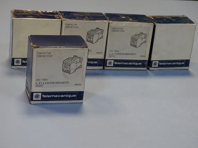 Контактор Telemecanique LC1D093BA65 contactor 25A 24V/50Hz, city of Plovdiv - снимка 10