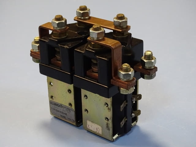 Контактор правотоков ALBRIGHT type SW102B-48 contactor 80 valts - снимка 8