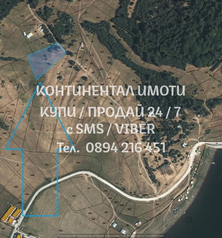 Код 62895. УПИ от 4400м2. в района на контрастената на язовир Цигов Чарк. На 500м от асфалтовия път. - снимка 2