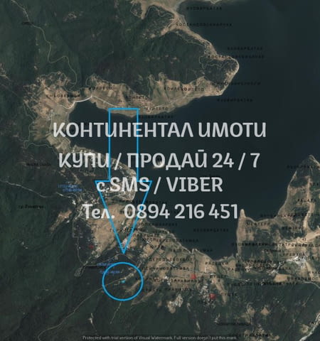Код 62894. Парцел УПИ 550м2, с НТП за вилна сграда, скица виза за проектиране. Имотът се намира в ми - снимка 4