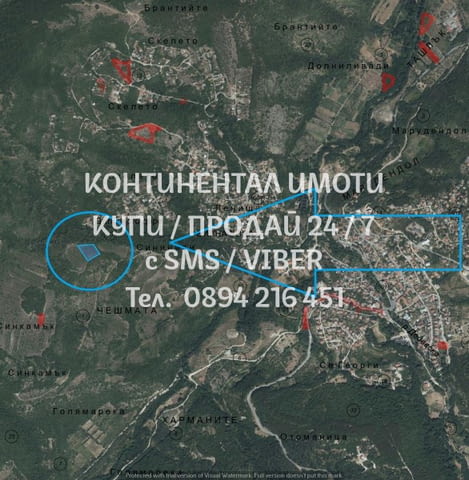 Код 62855. Поземлен имот овощна градина 3700м2, която се намира на 100м от вили във Втора ВЗ, но е о - снимка 3