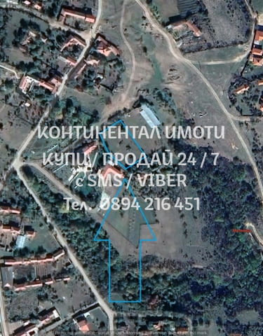 Код 62877. Просторно панорамно дворно място 1500м2 със стара едноетажна къща 55м2 за сериозен ремонт - снимка 7