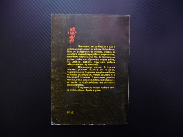 Нинджа пътят на едно изкуство Обучение ритуали сенсей оръжия, city of Radomir - снимка 4