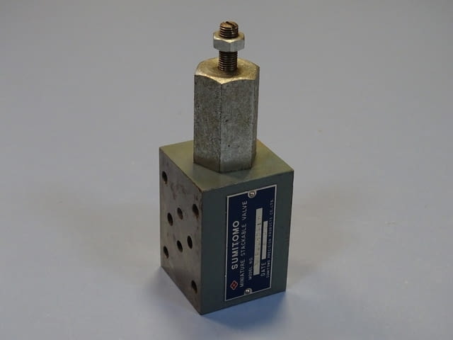 Хидравличен клапан SUMITOMO MPA-70-10 miniature stackable valve - снимка 8