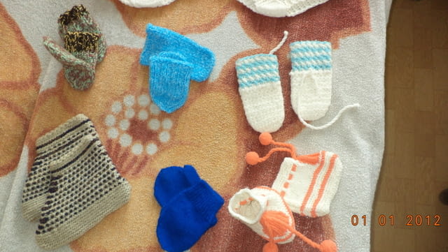 На вашето внимание - плетени дрешки до годинка Шапки и аксесоари - град Пловдив | Дрехи - снимка 8