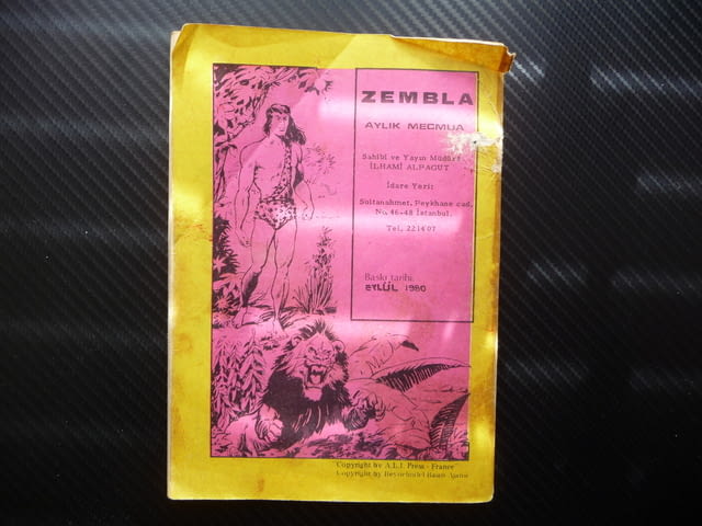 Zembla Комикс приключения Тарзан битки старо издание джунгла комикси редки - снимка 5