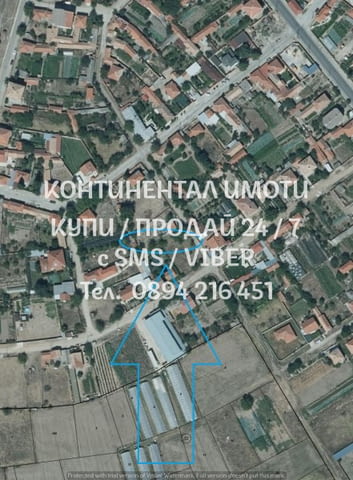 Кодг 62286. Дворно място 310м2 между къщи, до ток и вода с размери 8/39м2. Парцелът е ограден с лице - снимка 2