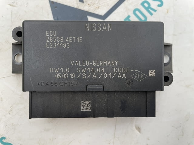 ECU 285384ET1E E231193 модул, компютър от Nissan Qashqai 1.3 DIG-T двигател HR13DDT 160 кс. - снимка 1