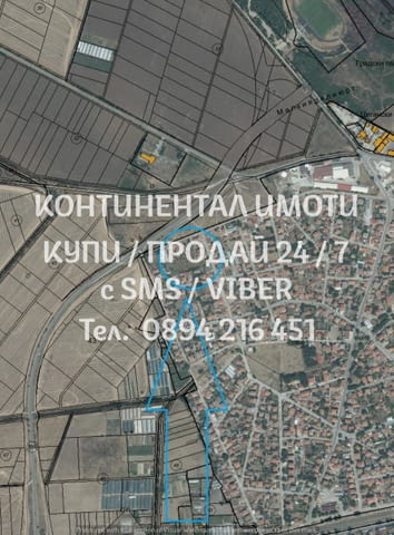 Код 62919. Вътрешно дворно място 560м2 между къщи до ток и вода - идеално за жилищно застрояване. На - снимка 2