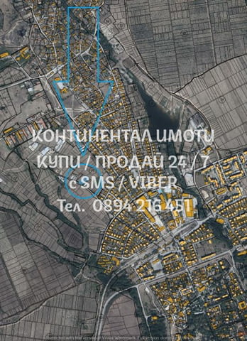 Код 62920. Поземлен имот 1040м2 в кв.Веригово, до регулация и на 120 метри от къщи, ток и вода. Парц - снимка 3