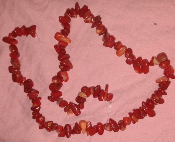 Наниз червен корал - city of Montana | Necklaces / Chains / Pendants - снимка 1