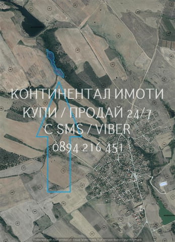 Кодг 62060. Нива 19600м2, кат. 9-та. Намира се на 200 метра от северния язовир, на около километер о - снимка 3