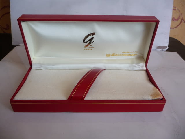 Ballograf Gilbert Paris кутия от химикалка писалка колекция червена - снимка 4
