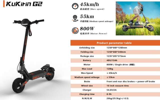 Електрически скутери/електрически тротинетки KuKirin, city of Razgrad | Other - снимка 1