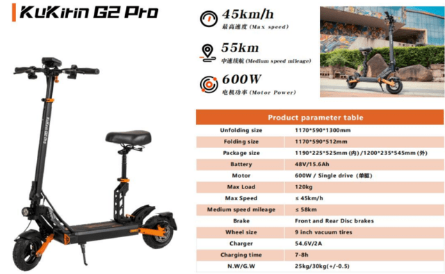 Електрически скутери/електрически тротинетки KuKirin, city of Razgrad | Other - снимка 2