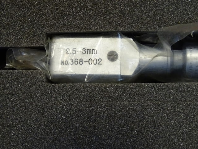 Микрометър 2-точков Mitutoyo 368-001(2-2.5mm) Mitutoyo 368-002(2.5-3mm) 2-point holtest - снимка 10