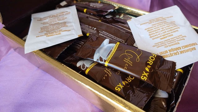 КАФЕ ЗА ОТСЛАБВАНЕ / COFFEE FORX5 детокс - 30 дози по 3 гр., city of Sofia - снимка 1