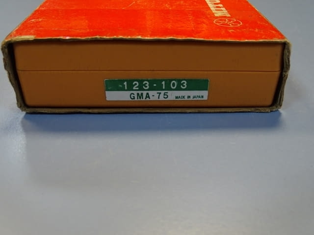 Дисков микрометър Mitutoyo 123-103 (GMA-75) 50-75mm disk micrometer - снимка 8