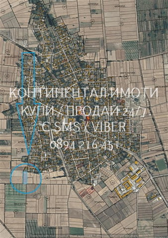 Код 62942. Поземлен имот 3800м2 на 20 метра от обитаеми къщи, ток и вода. Идеален за парцелиране и ж - снимка 3