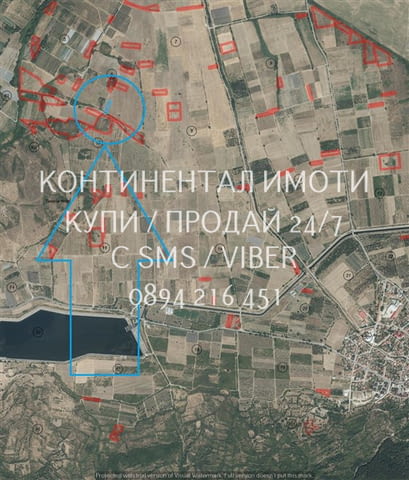 Код 62937. Нива 1300м2, кат. 4-та с правилна правоъгълна форма - достъп по селски пътища. Намира се - снимка 3