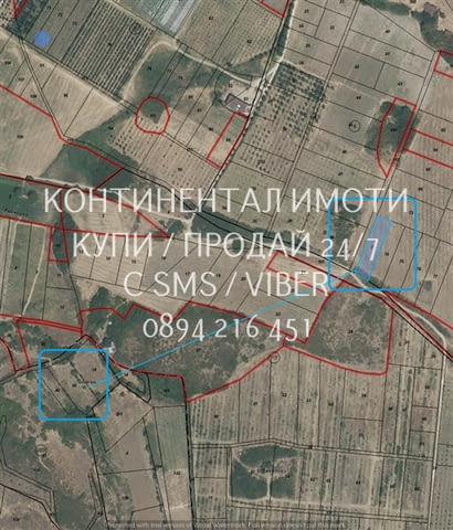 Кодг 62941. Нива 1700м2, кат. 4-та с достъп по селски пътища северно от яз. Устина. Административно - снимка 3