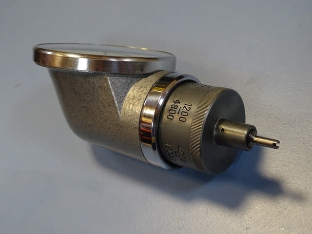 Оборотометър механичен VEB Hand-Tachometer H6 40-48000min-1, city of Plovdiv - снимка 9