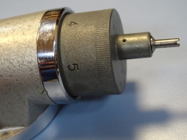 Оборотометър механичен VEB Kombinat Hand-Tachometer TYP H6 40-48000min-1 - снимка 3