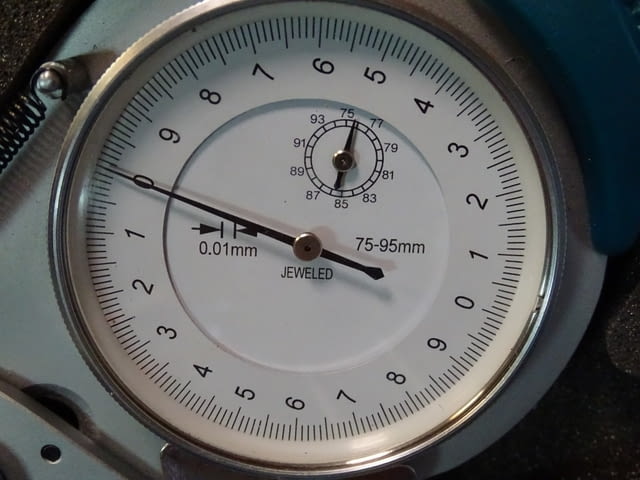 Индикатор с осезател часовников тип INTERNAL CALIBER 75-95x100mm - снимка 3