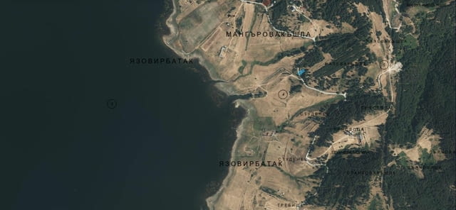 Парцел с лице на пътя на язовир Батак 390 м2 - град Батак | Парцели / Земя - снимка 1