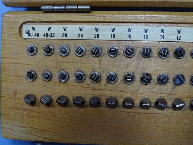 Комплект накрайници за резбомер VEB Suhl W4.5-W48/60, city of Plovdiv | Instruments - снимка 3