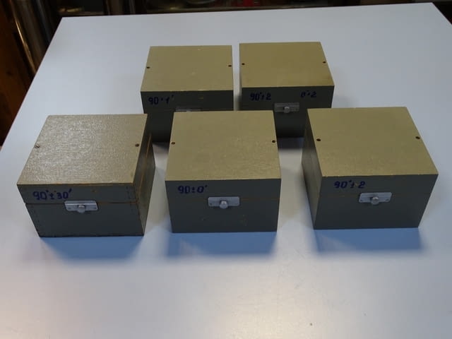 Комплект хоризонтални призми за автокалиматор CARL ZEISS 90°+/-0-30" - снимка 11