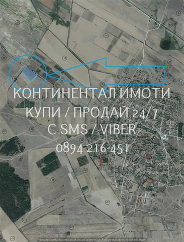 КОДк 62943. Поземлен имот 16дка с лице 180м на шосе с НТП за животновъдна ферма на около 900м след с - снимка 4