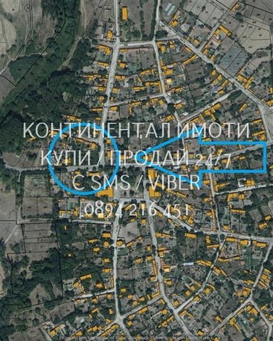 Код 62944. Голям ъглов парцел 1680м2 на централна асфалтова улица, срещу парк - идеален за жилищно з - снимка 3