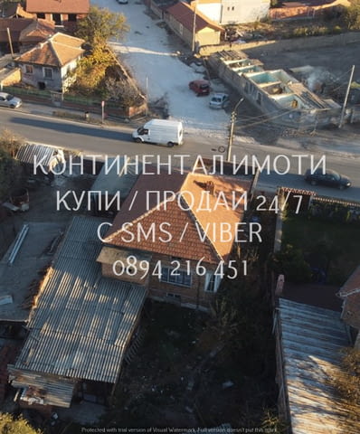 Код 62945. Двуетажна тухлена къща 150м2 с двор 600м2 с гараж. Първият етаж е на метър над земята, пъ - снимка 4