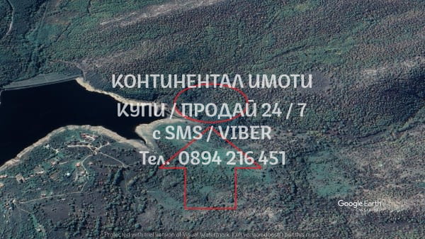 Код 62714. Стара запусната градина, сега гора 19, 7дка с лице 80м на яз. Дондуково. Имота е изключите - снимка 1